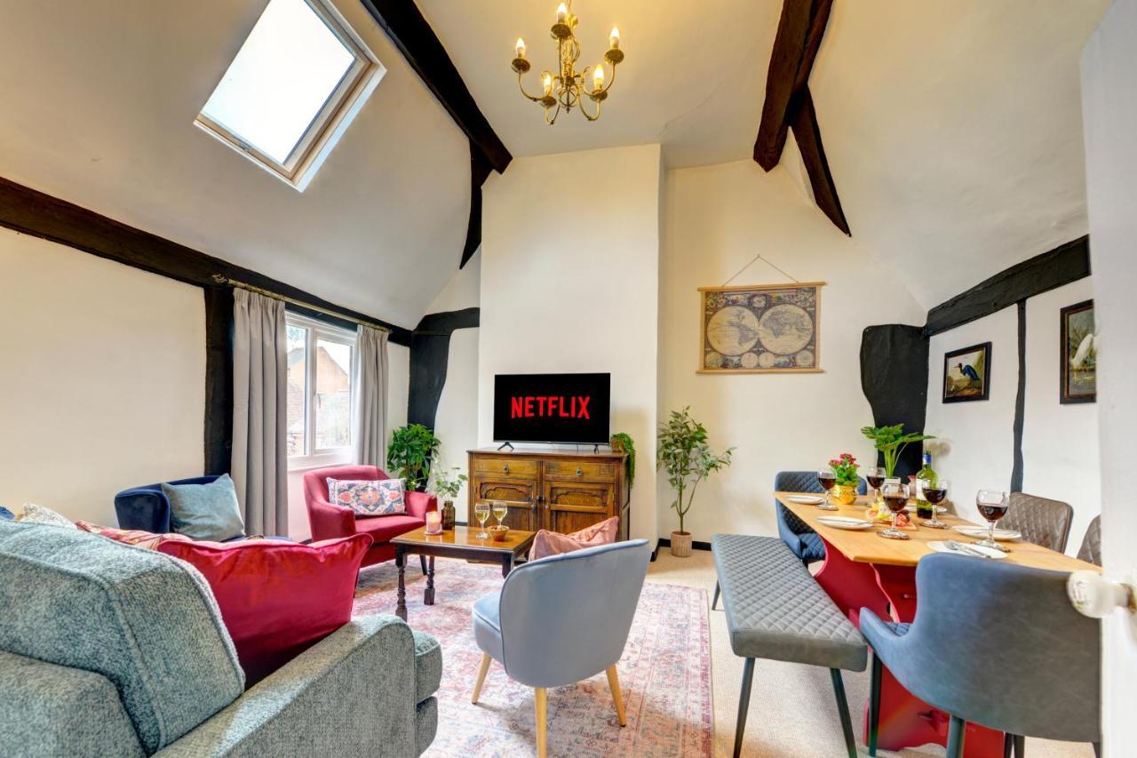 Loft Cottage By Spa Town Property - 2 Bed Tudor Retreat Near To Stratford-Upon-Avon, Warwick & Solihull 외부 사진
